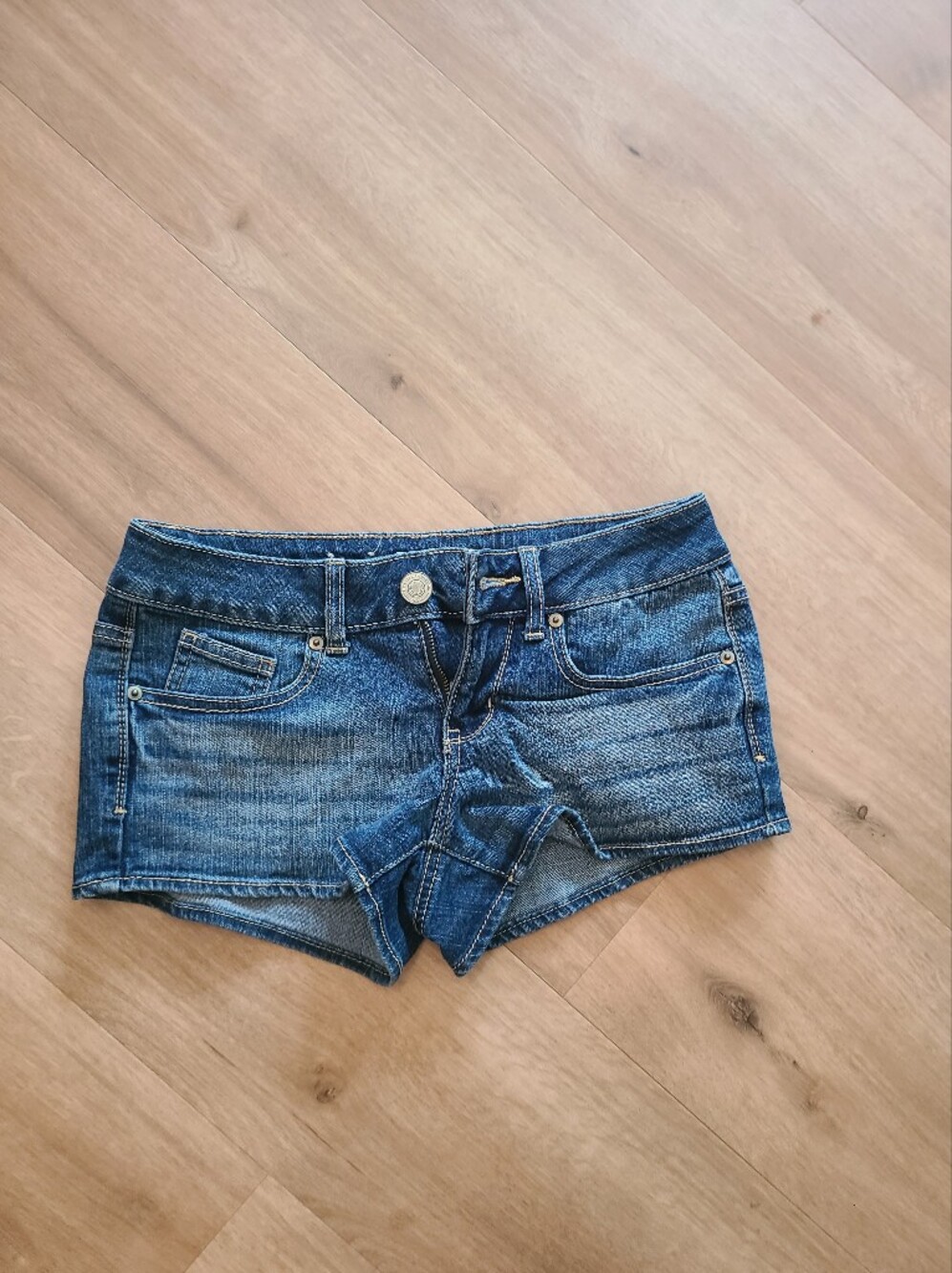 Kohl's Women's Denim Shorts in Blue Wash